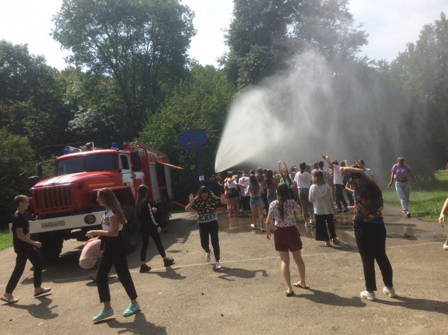 В МБУ БО «Дубрава» 23 августа 2019 года проведена комплексная пожарно-игровая программа для подростков летней тематической смены «Творческий бум»