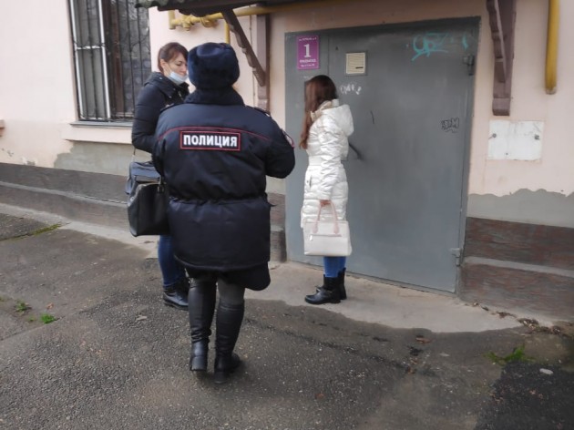 На территории муниципального образования город Краснодар проведён рейд по безопасному проживанию детей в многодетных и неблагополучных семьях