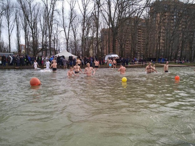 18 и 19 января 2019 года в Краснодаре прошли «крещенские купания» 