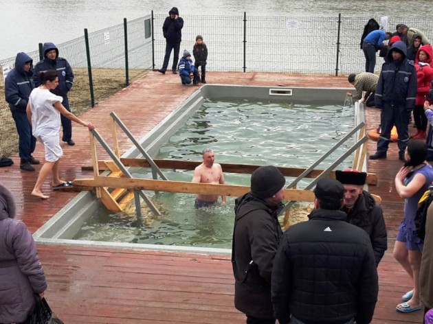 18 и 19 января 2019 года в Краснодаре прошли «крещенские купания» 