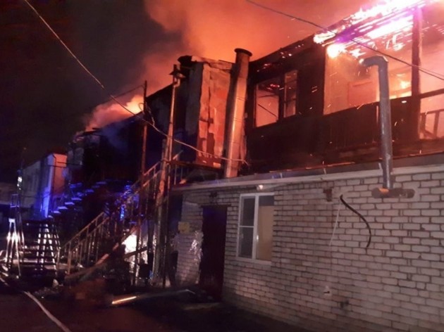 В пострадавших при пожаре домах в центре Краснодара завершили работы по восстановлению тепло-, электро- и газоснабжения