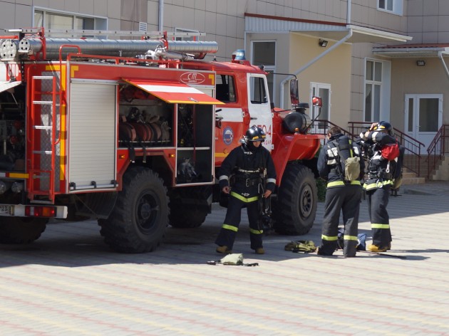 27 мая в Краснодаре прошли пожарно-тактические учения по тушению пожара