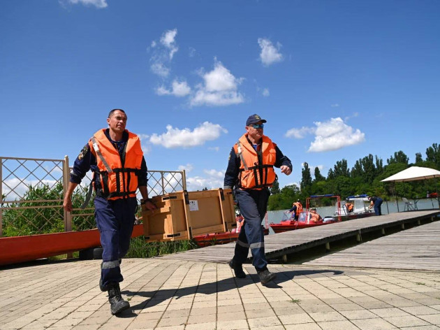 Более 450 юных краснодарцев приняли участие в учениях по обеспечению безопасности на водных объектах