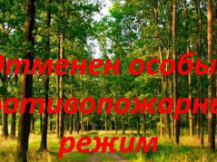На территории города Краснодара отменён особый противопожарный режим