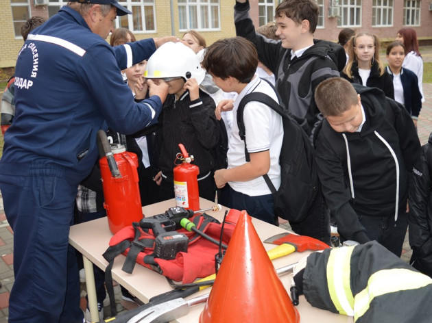 Открытый урок по основам безопасности в МАОУ СОШ № 110 им. Героя Советского Союза Н.Ф.Гастелло