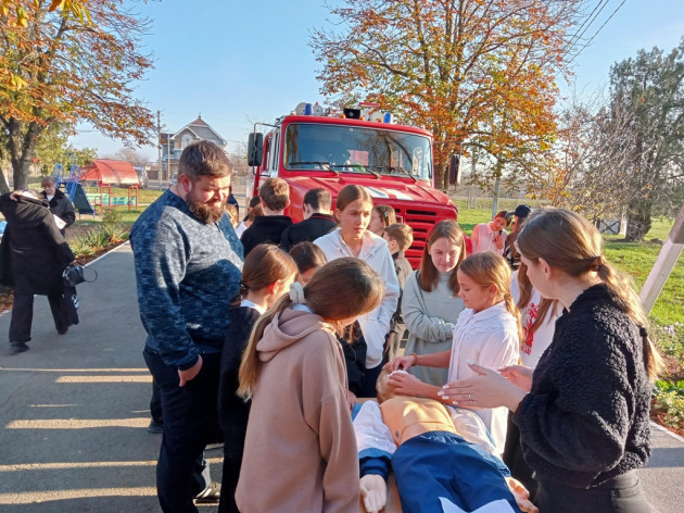 Открытый урок по основам безопасности в школе № 79 им. Героя Советского Союза Семёна Кокоры