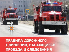 Когда сирена пожарной машины раздаётся за спиной!