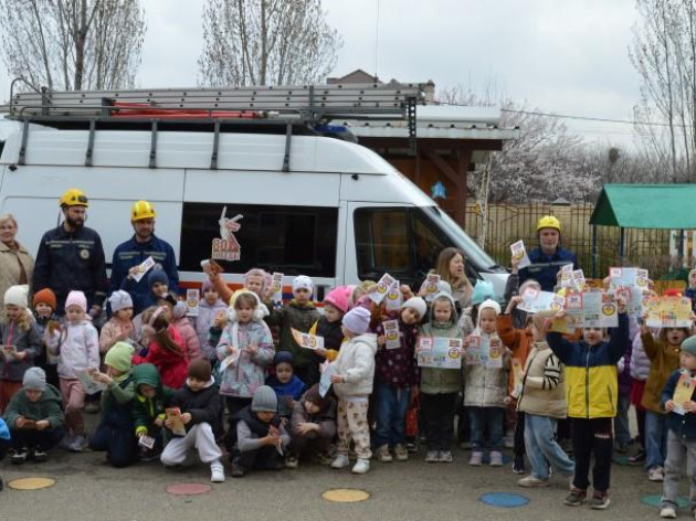 ОТКРЫТЫЙ УРОК ПО ОСНОВАМ БЕЗОПАСНОСТИ В ДЕТСКОМ САДУ № 118