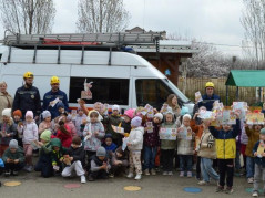ОТКРЫТЫЙ УРОК ПО ОСНОВАМ БЕЗОПАСНОСТИ В ДЕТСКОМ САДУ № 118