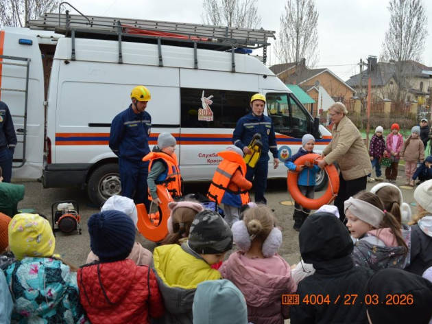 ОТКРЫТЫЙ УРОК ПО ОСНОВАМ БЕЗОПАСНОСТИ В ДЕТСКОМ САДУ № 118