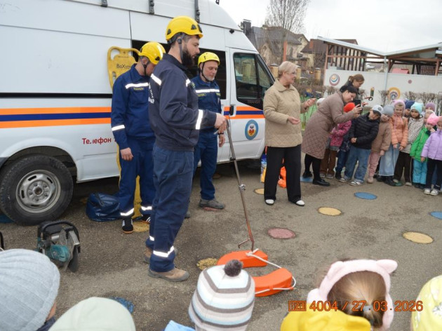 ОТКРЫТЫЙ УРОК ПО ОСНОВАМ БЕЗОПАСНОСТИ В ДЕТСКОМ САДУ № 118