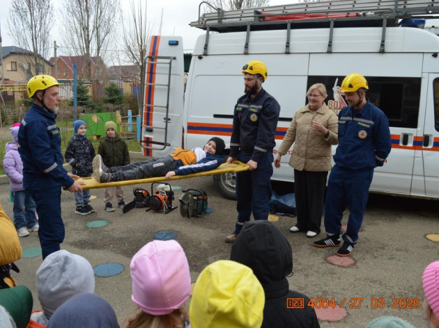ОТКРЫТЫЙ УРОК ПО ОСНОВАМ БЕЗОПАСНОСТИ В ДЕТСКОМ САДУ № 118